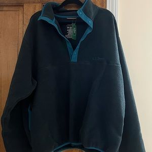 New with Tags L.L. Bean Fleece Pullover